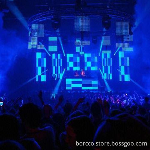 Stage Background LED Curtain Display Screen with 2000 Nits Brightness